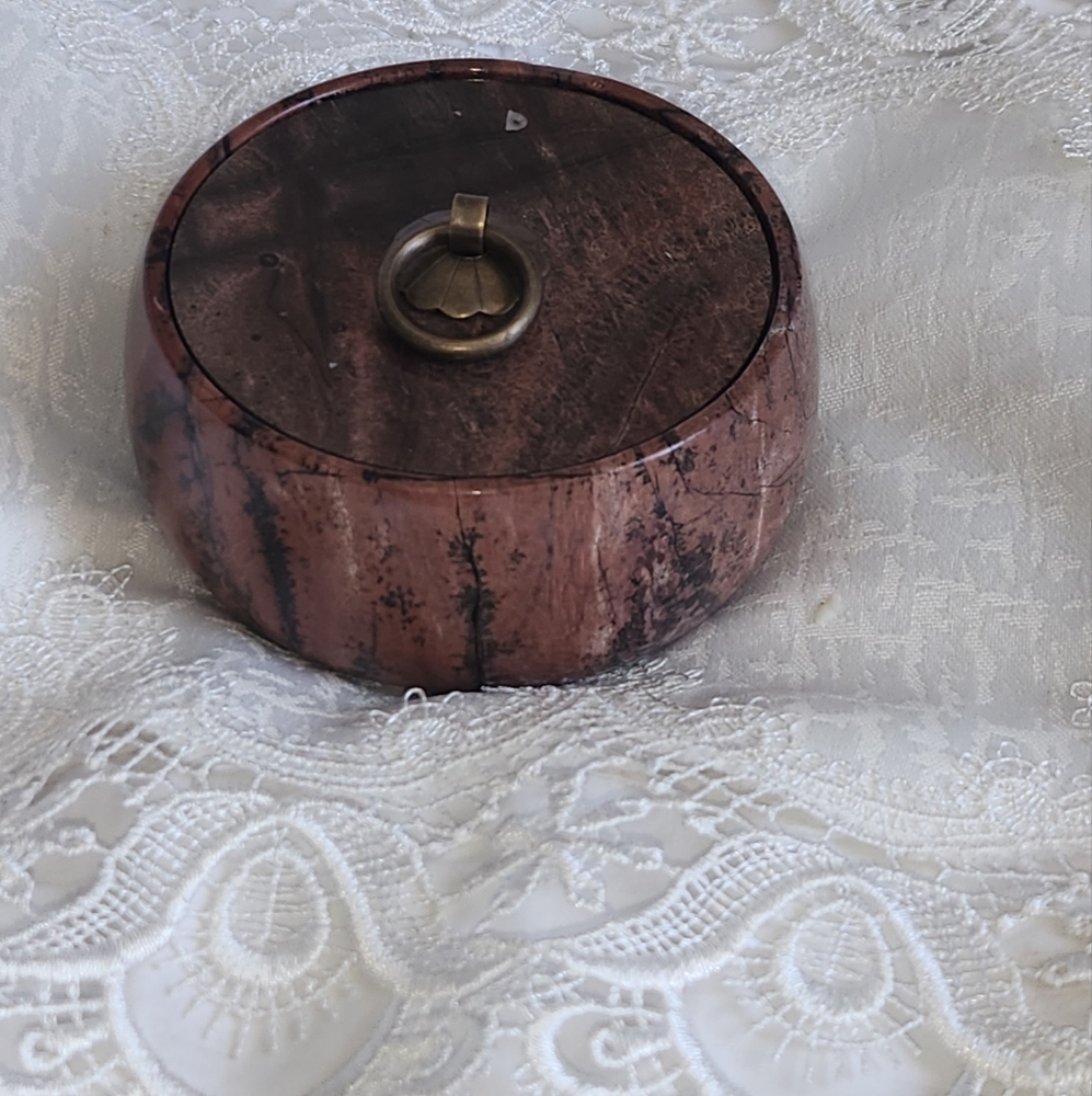 Picture Jasper Rare Crystal Trinket/Jewelry Box